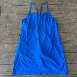 In Motion Blue activewear Dress size M